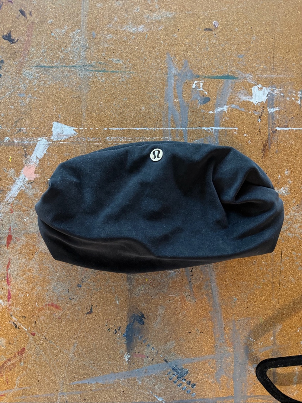 lululemon athletica Black Velvet Accessories Pouch